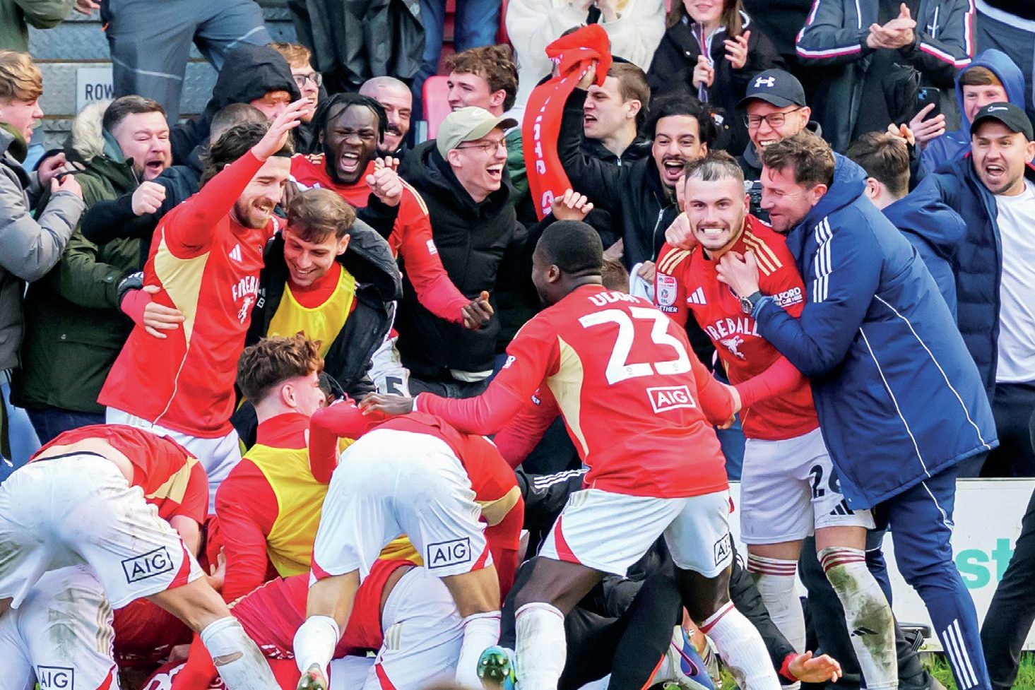 Salford City v Exeter City